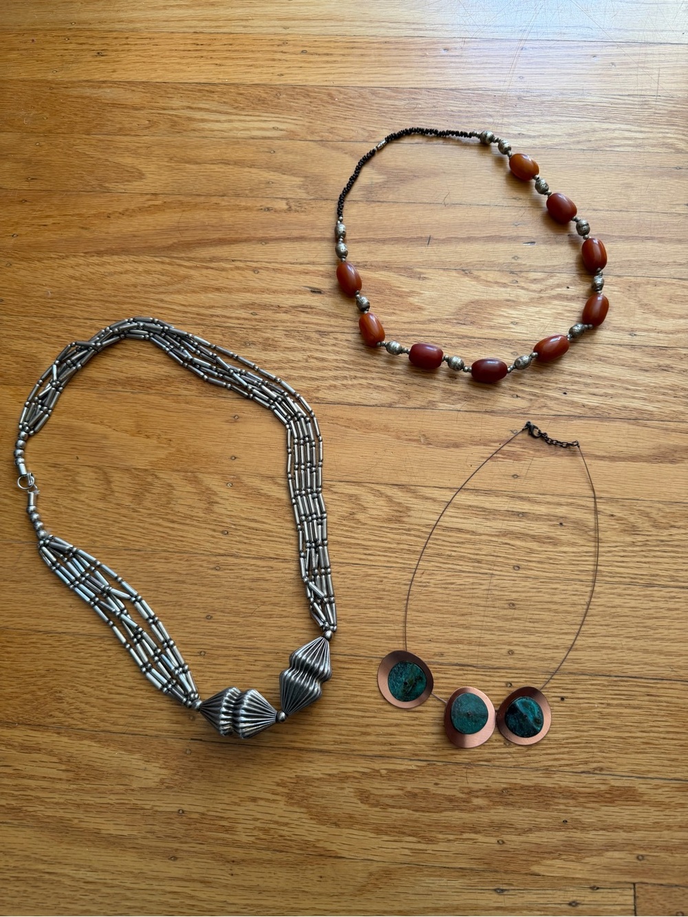 Three necklaces